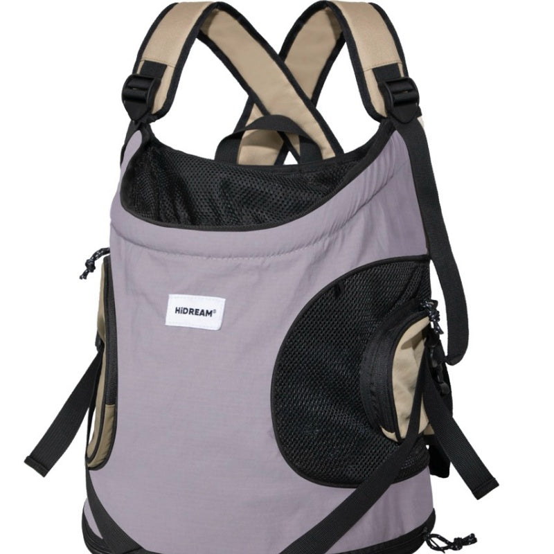 Pet front-hugging tote backpack dog carrier bag