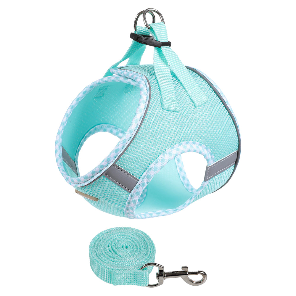 Colorful & BreathableDog Harness And Leash Set