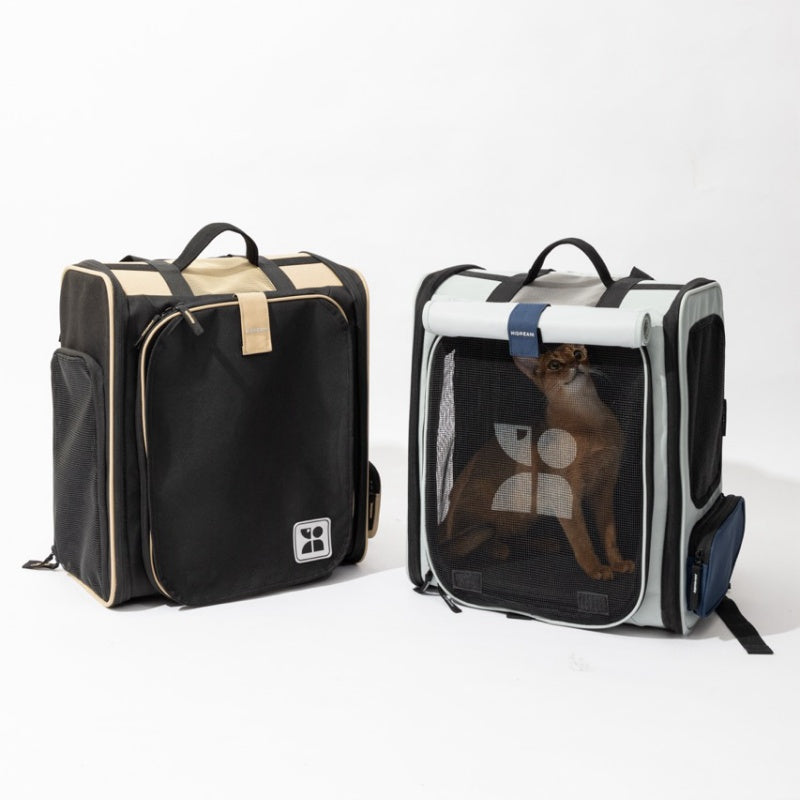 Single-sided tent dog carrier backpack