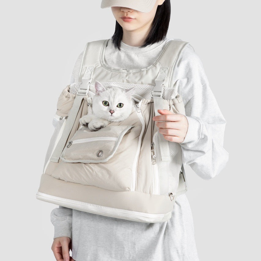 Simple&Fashionable pet chest dog carrier bag