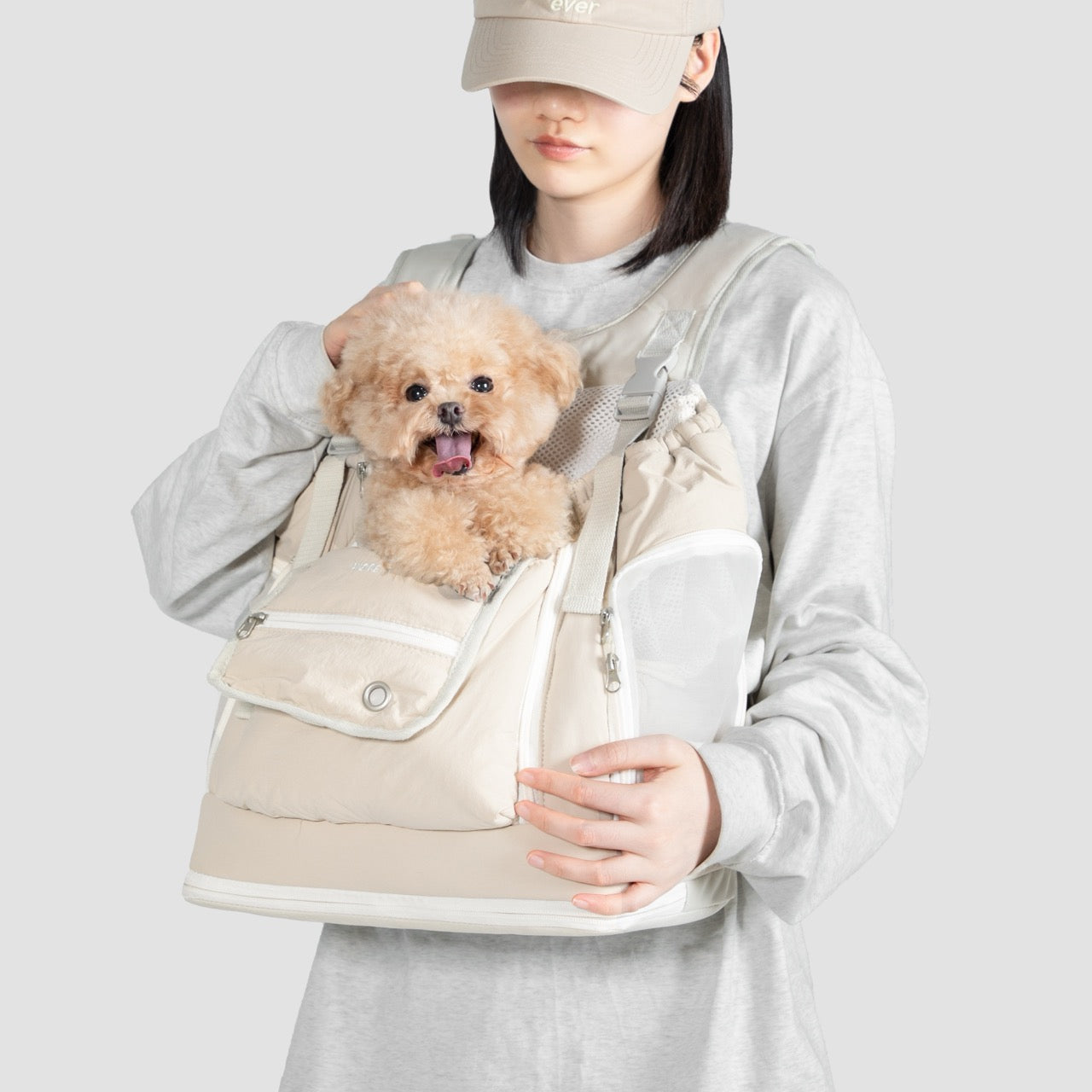 Simple&Fashionable pet chest dog carrier bag