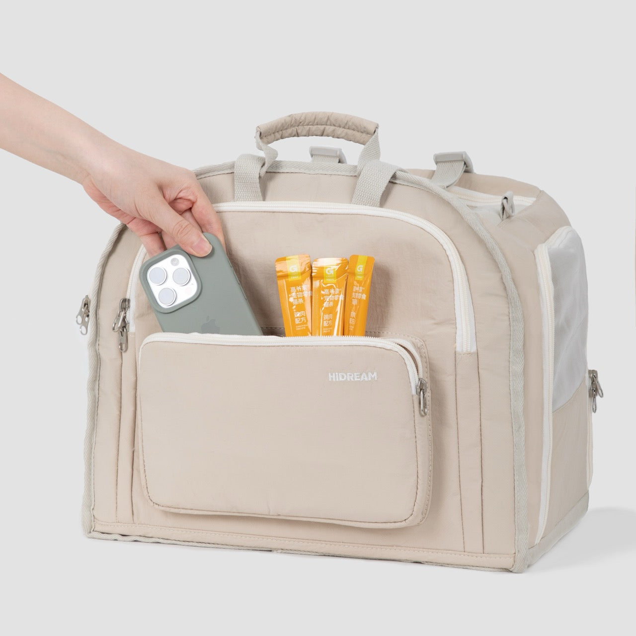 Pet toast backpack dog carry bag