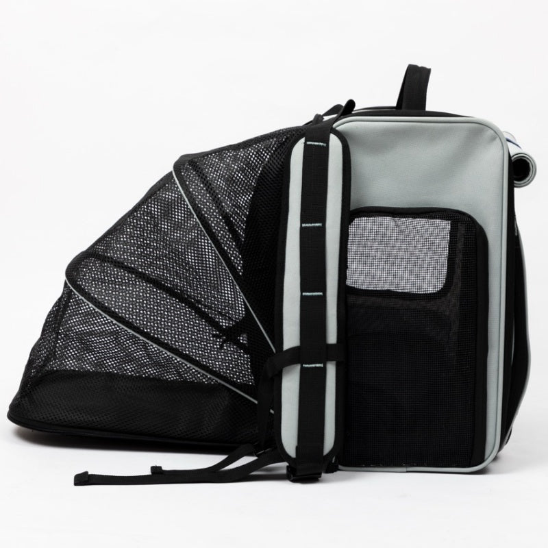 Single-sided tent dog carrier backpack