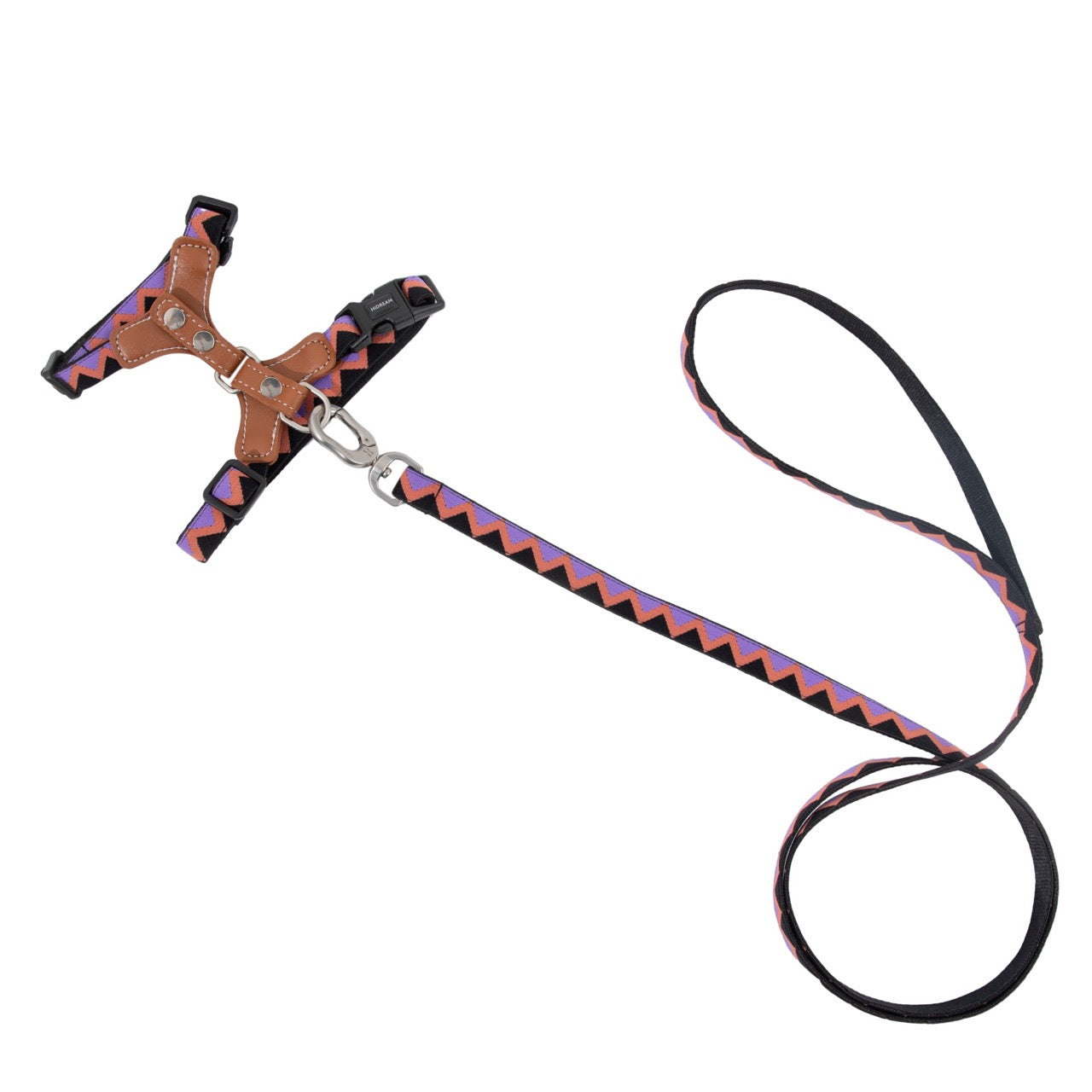 Bobo Series cat chest and back leash set