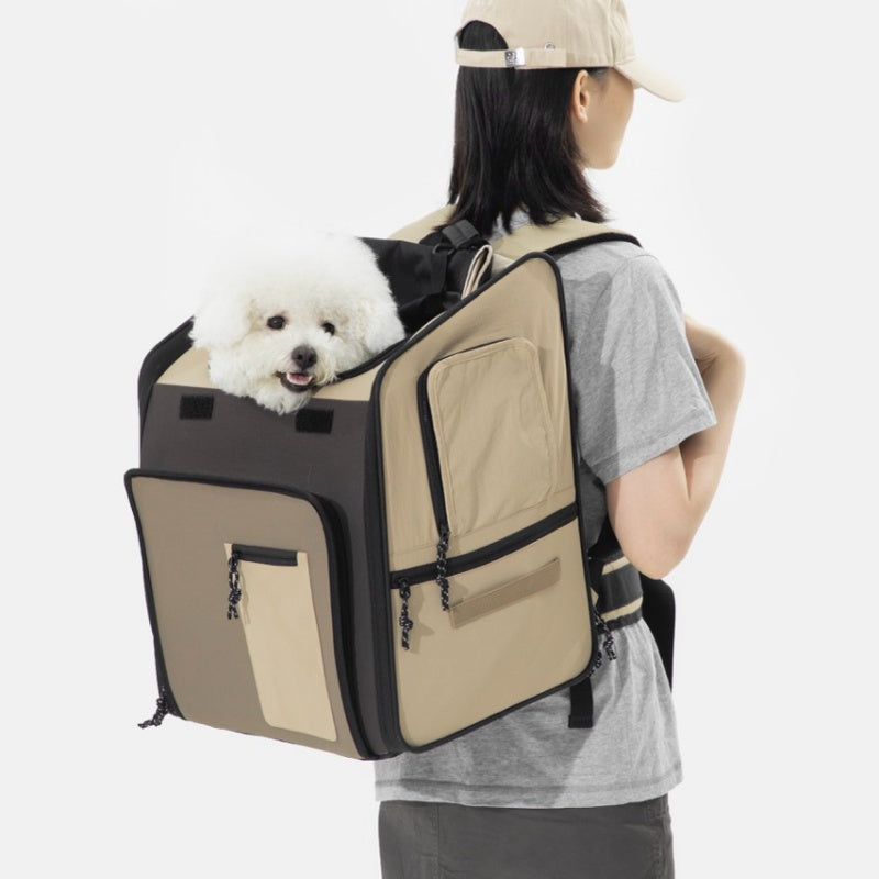 Dog and carrier front and back tents pet backpacks