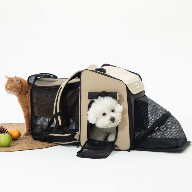 Dog and carrier front and back tents pet backpacks