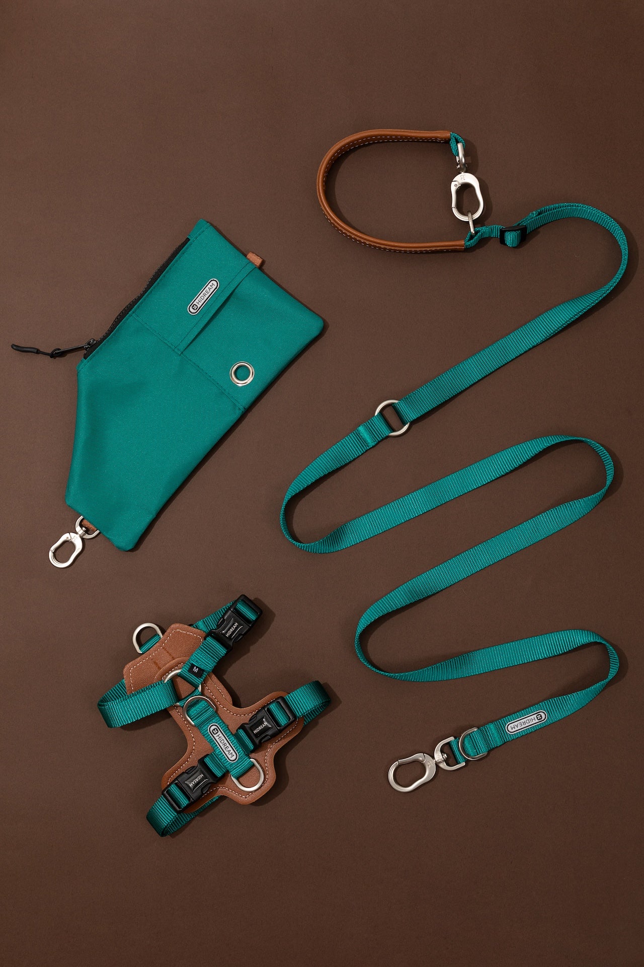 Multi-Functional Adjustable Crossbody Nylon Dog Leash