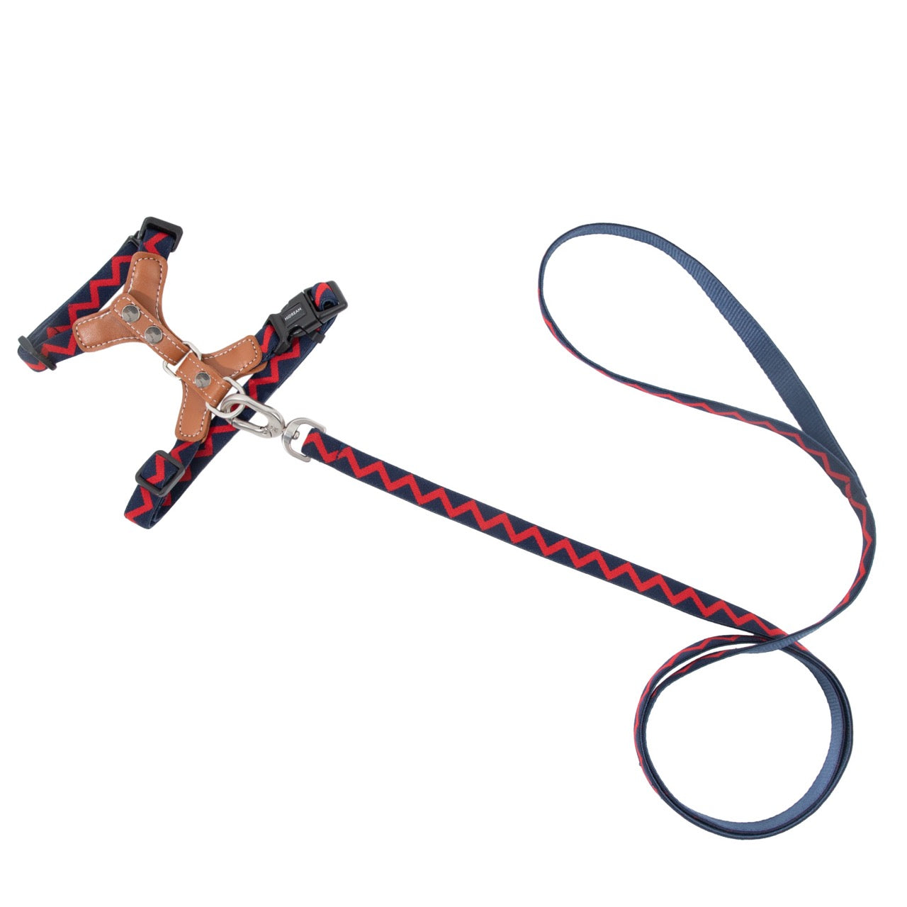 Bobo Series cat chest and back leash set