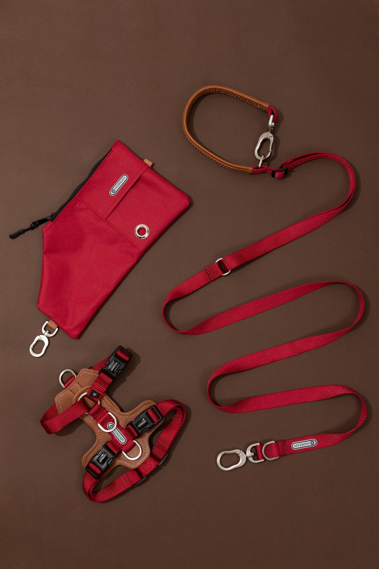 Multi-Functional Adjustable Crossbody Nylon Dog Leash