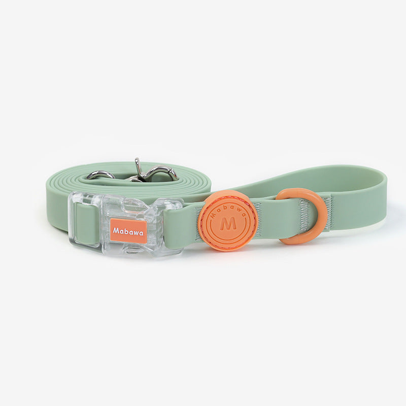 Macaron waterproof collar & leashes
