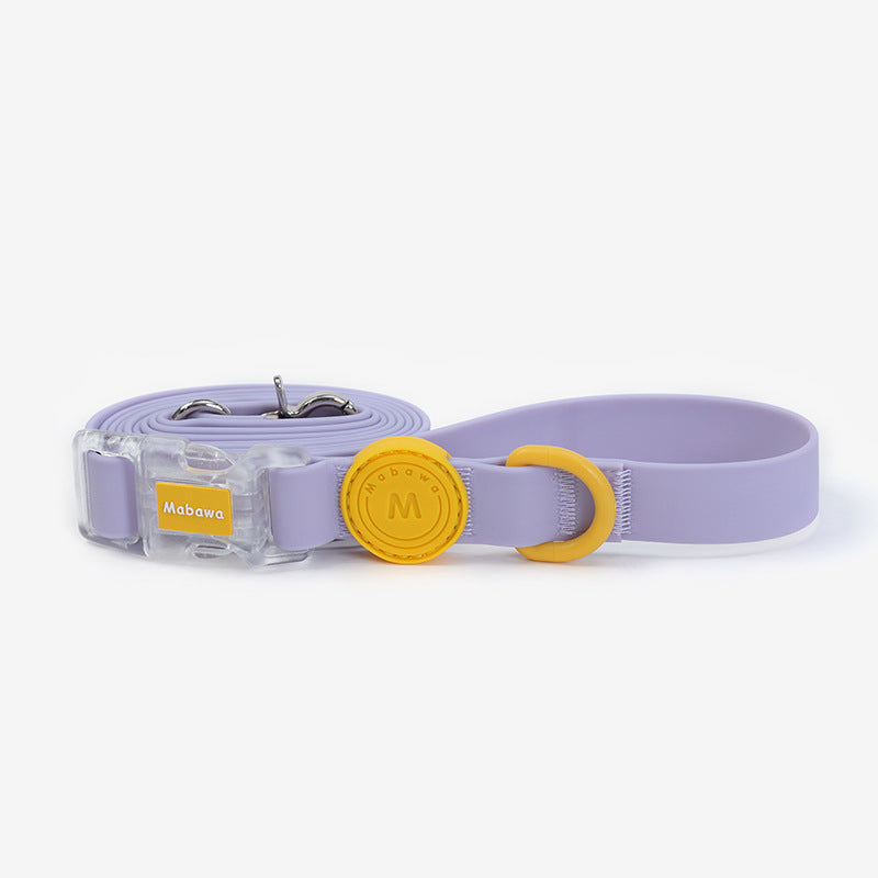 Macaron waterproof collar & leashes