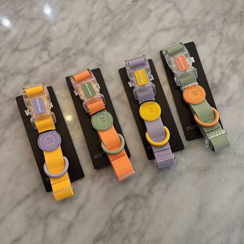 Macaron waterproof collar & leashes