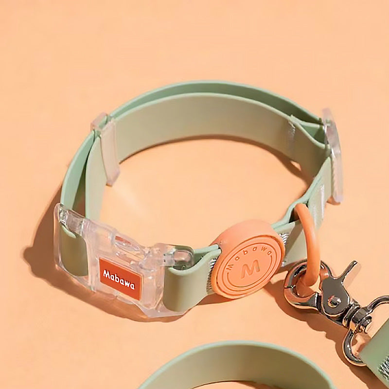 Macaron waterproof collar & leashes