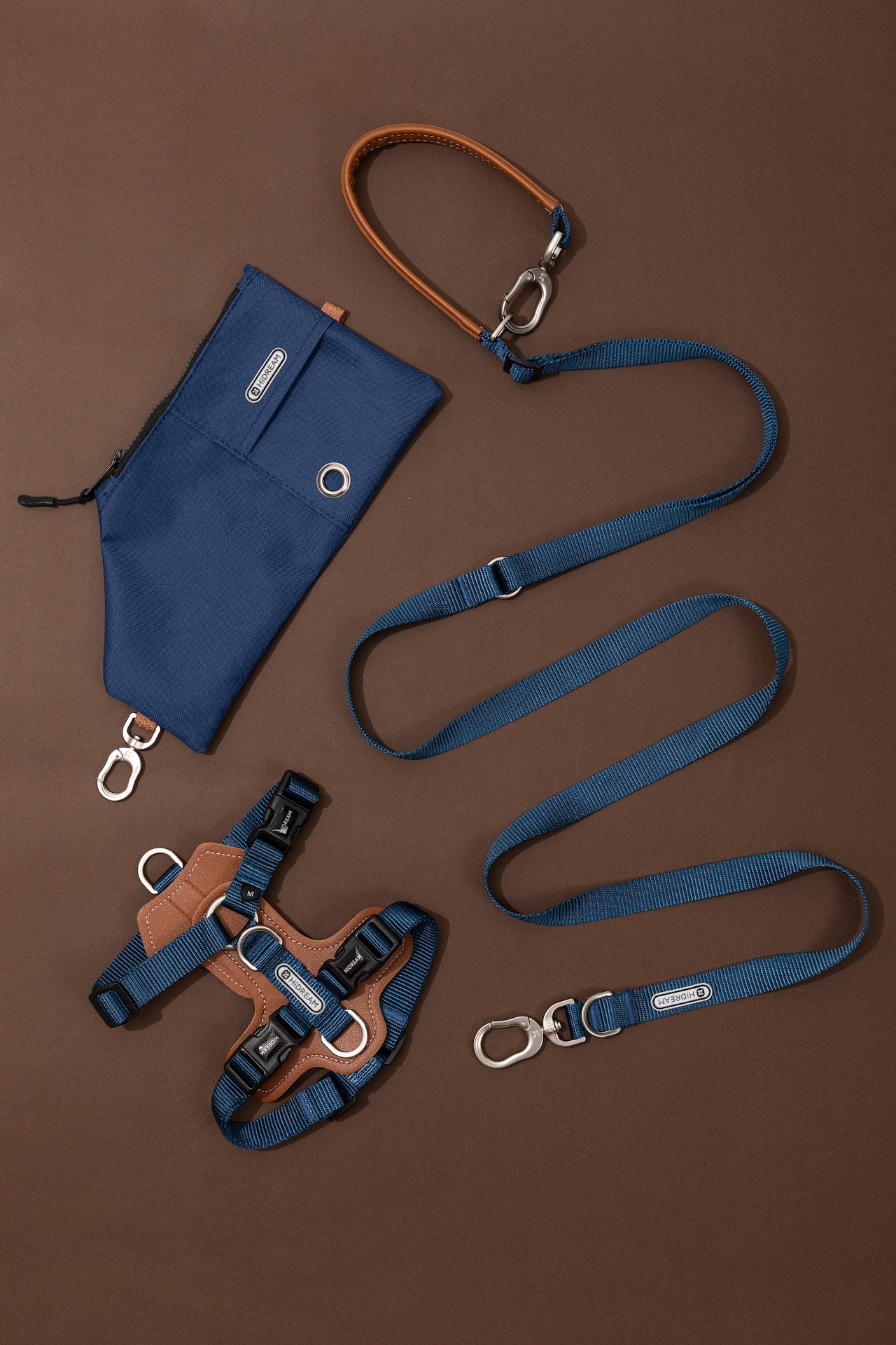 Multi-Functional Adjustable Crossbody Nylon Dog Leash
