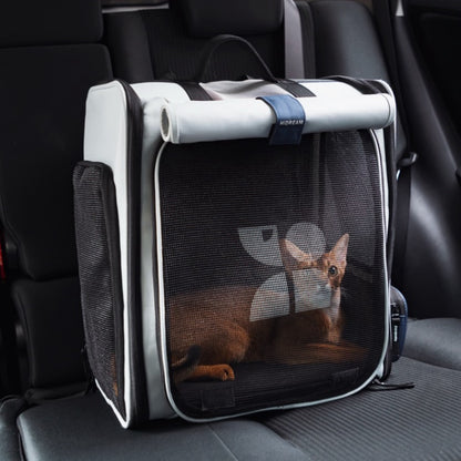 Single-sided tent dog carrier backpack