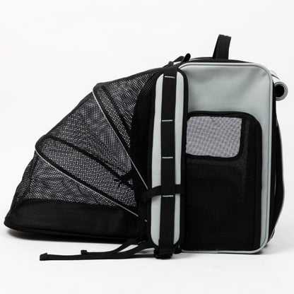 Single-sided tent dog carrier backpack