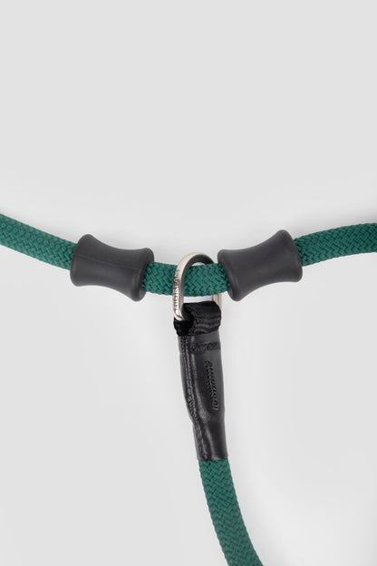 Professional Leather-Handle Training P-Slip Lead (All-Size Dogs)