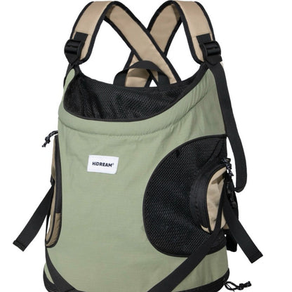 Pet front-hugging tote backpack dog carrier bag