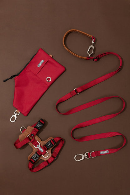 Multi-Functional Adjustable Crossbody Nylon Dog Leash