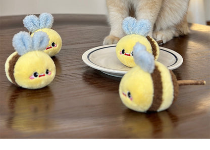 cat toy pets cute little bee toys