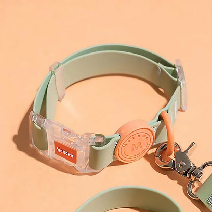 Macaron waterproof collar & leashes