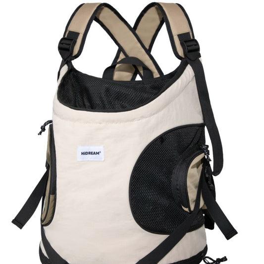 Pet front-hugging tote backpack dog carrier bag