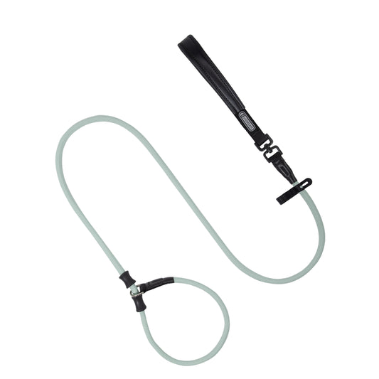 Professional Leather-Handle Training P-Slip Lead (All-Size Dogs)